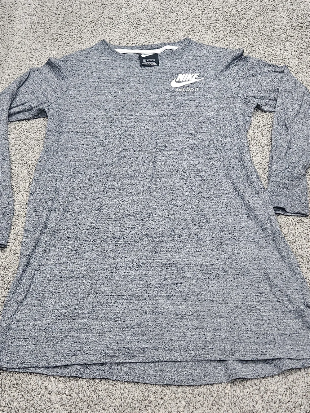 Nike Grey Long Sleeve Tunic Top/ Dress